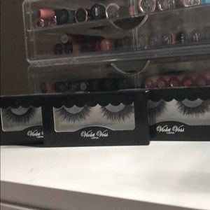 3 pairs violet Voss lashes